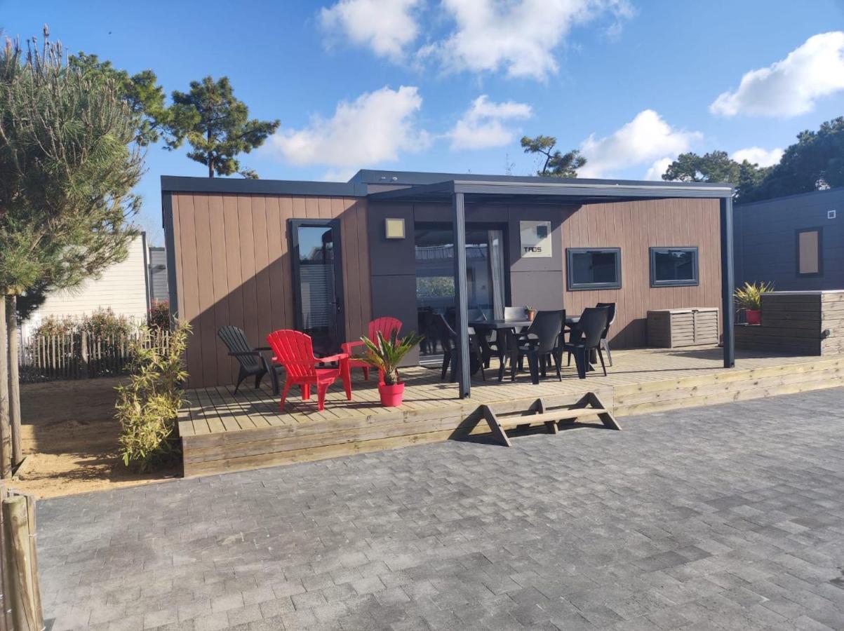 Joli Chalet Pour 6, Residence Avec Piscine La Paree Preneau Exterior photo