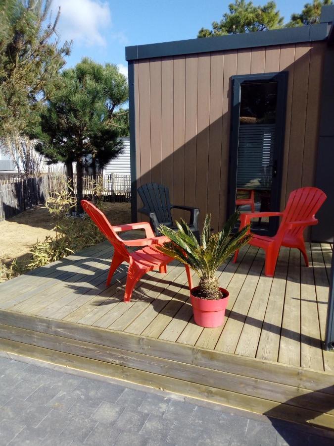 Joli Chalet Pour 6, Residence Avec Piscine La Paree Preneau Exterior photo