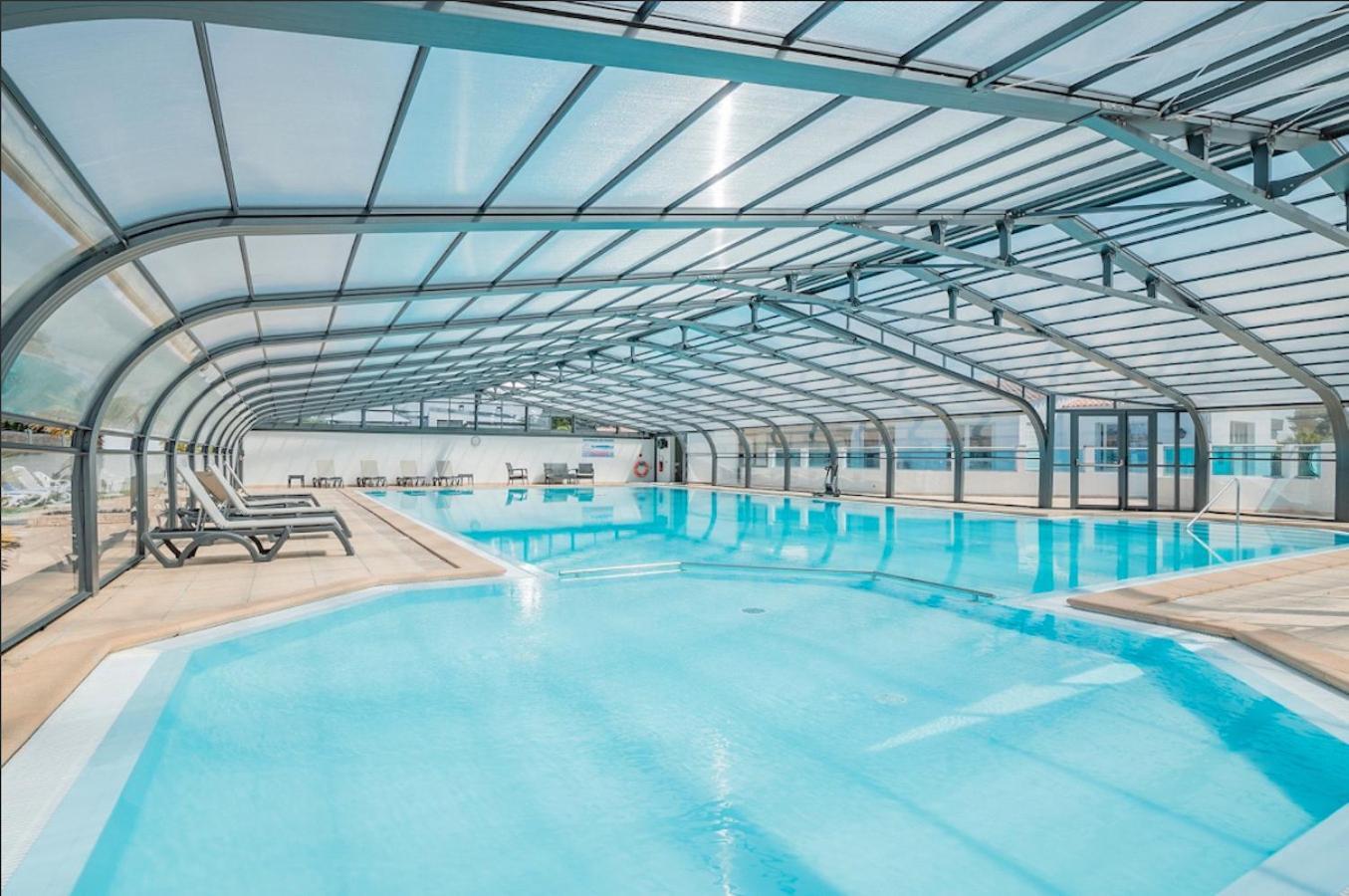 Joli Chalet Pour 6, Residence Avec Piscine La Paree Preneau Exterior photo