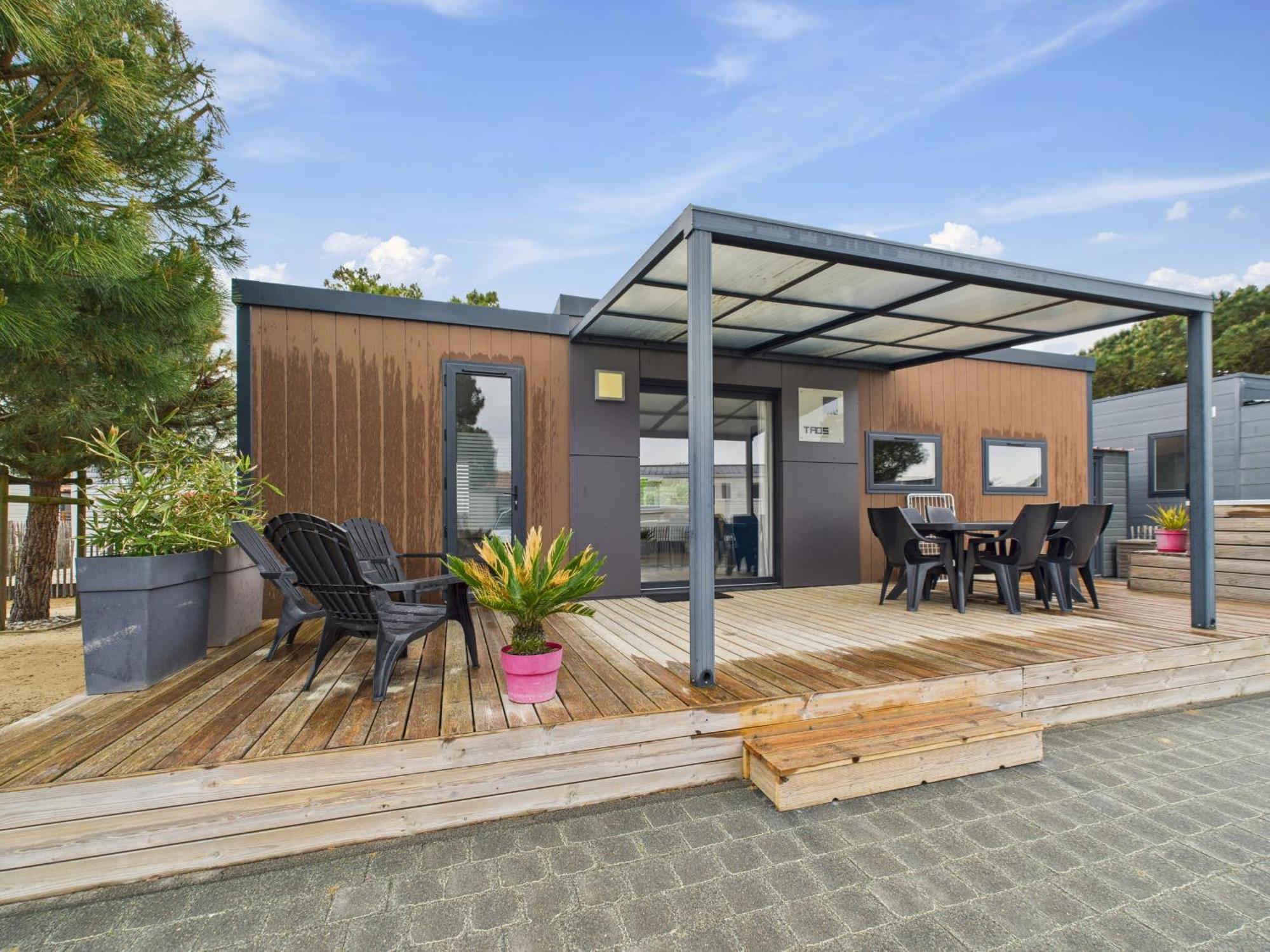 Joli Chalet Pour 6, Residence Avec Piscine La Paree Preneau Exterior photo